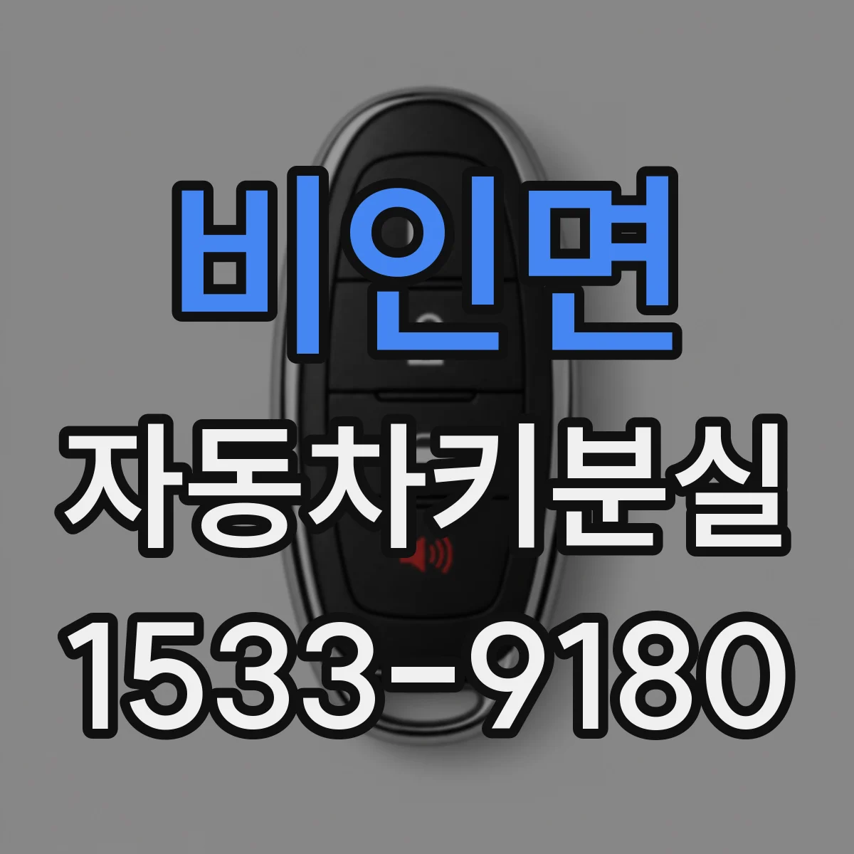 비인면 자동차키분실