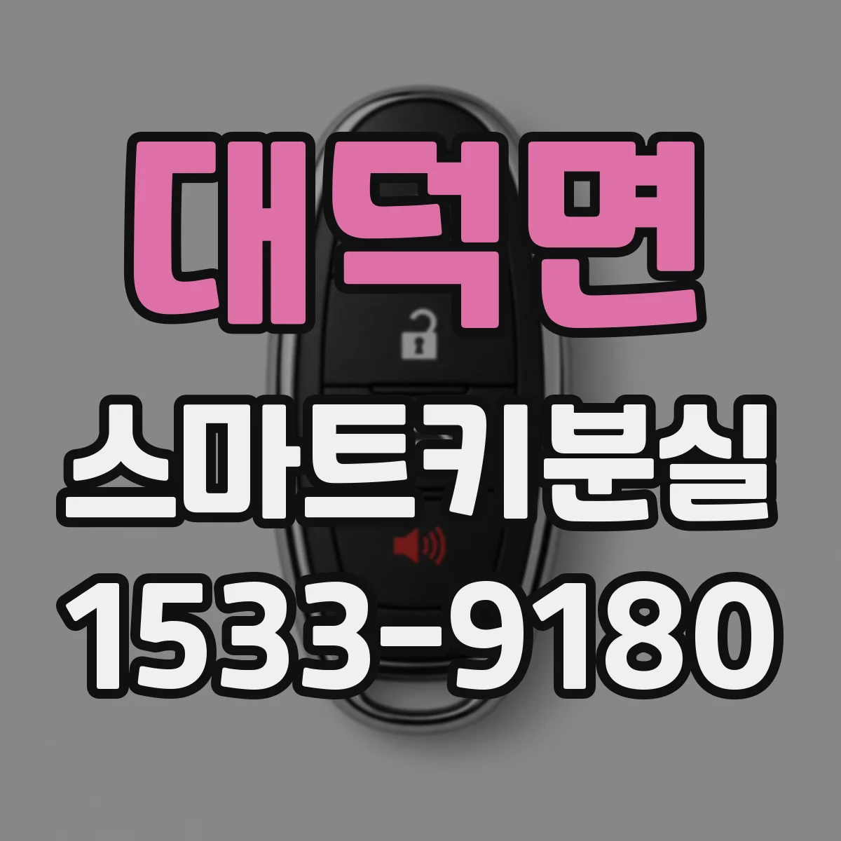 대덕면 스마트키분실