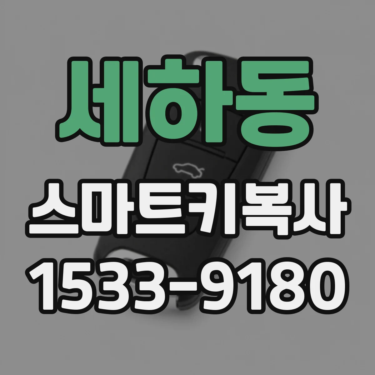 세하동 스마트키복사