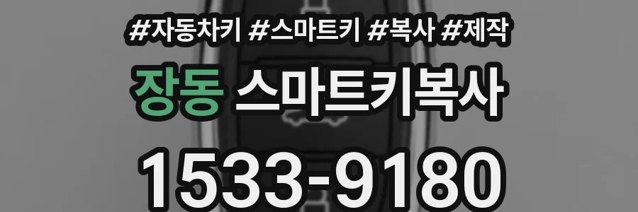 장동 스마트키복사