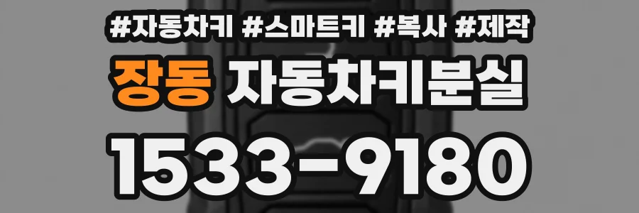 장동 자동차키분실
