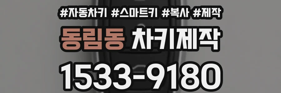 동림동 차키제작