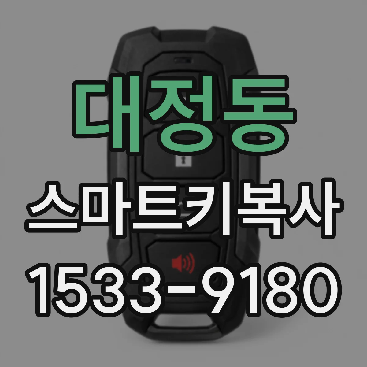 대정동 스마트키복사