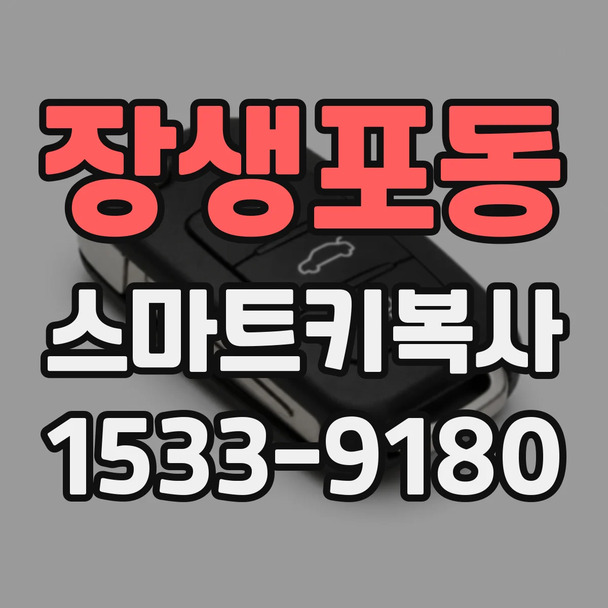 장생포동 스마트키복사
