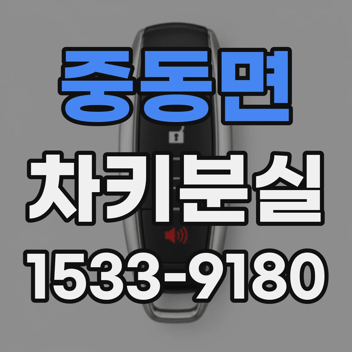 중동면 차키분실