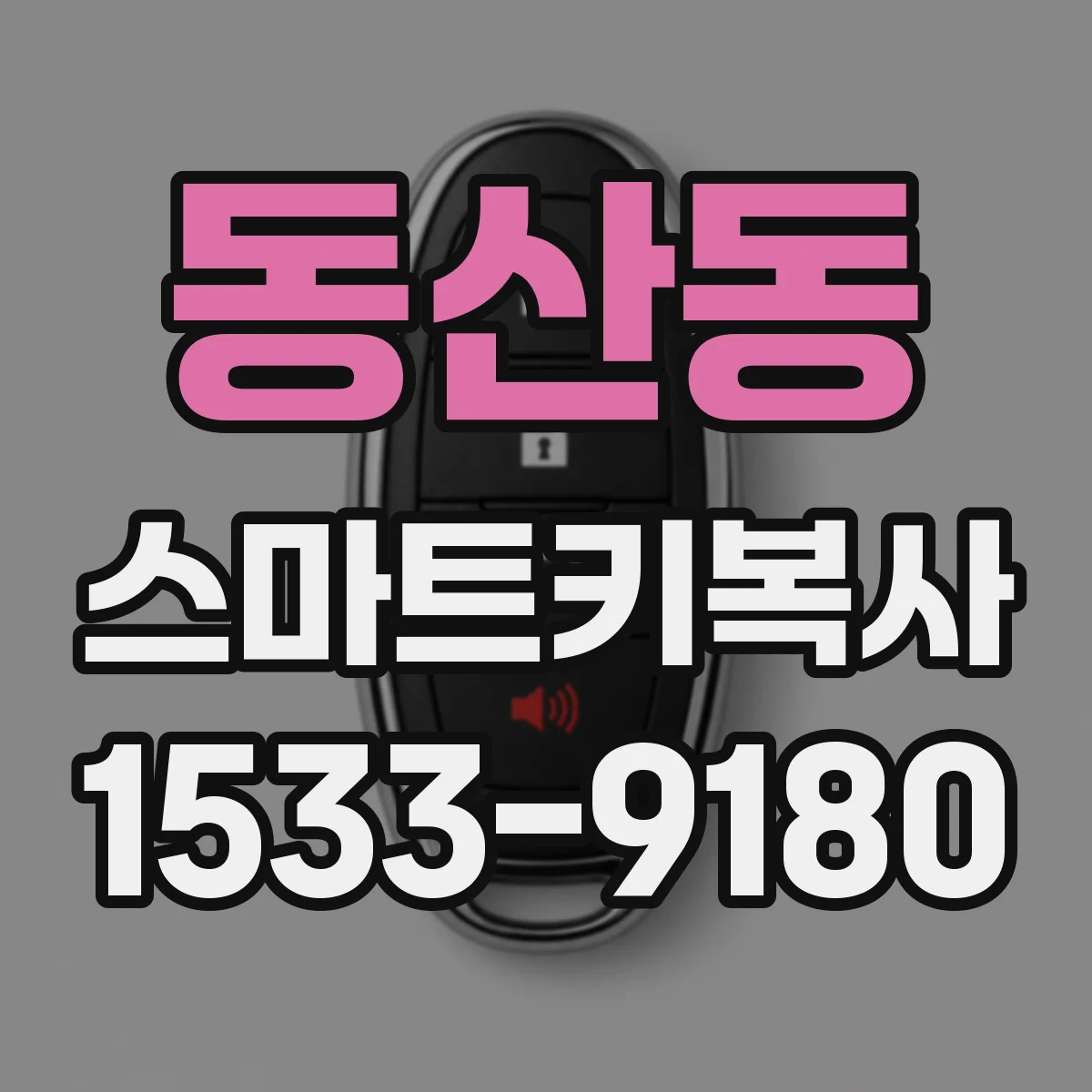 동산동 스마트키복사