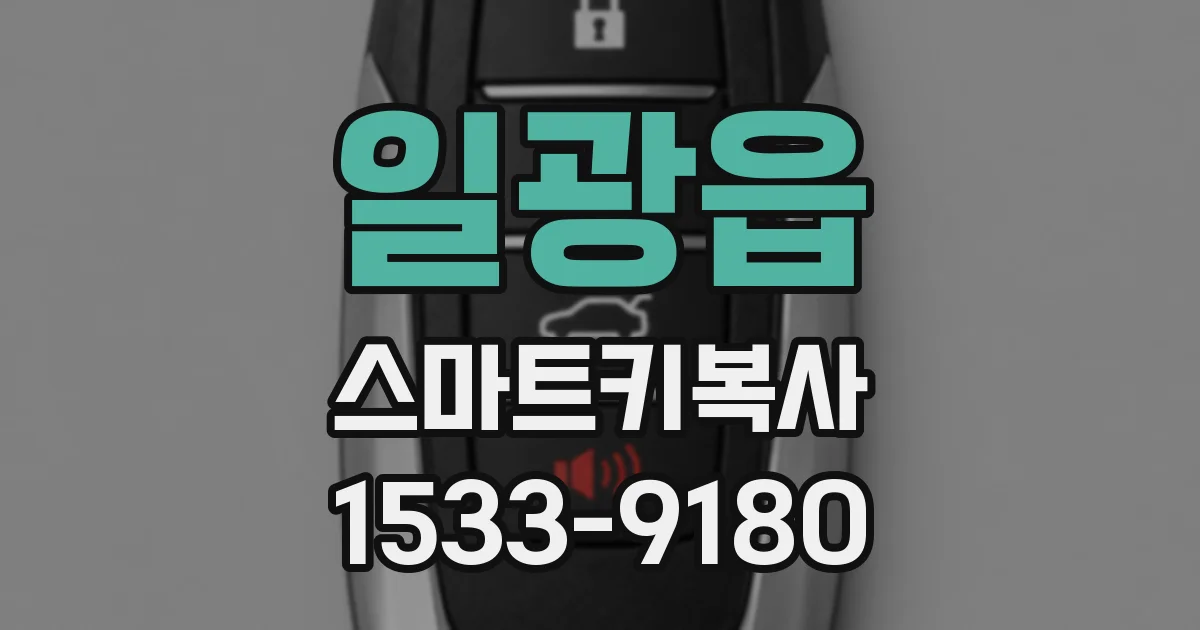 일광읍 스마트키복사