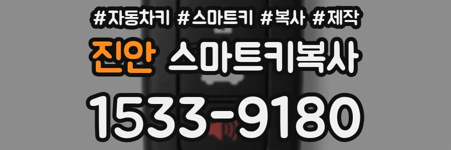 진안 스마트키복사