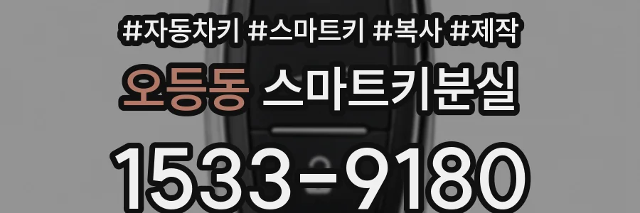 오등동 스마트키분실