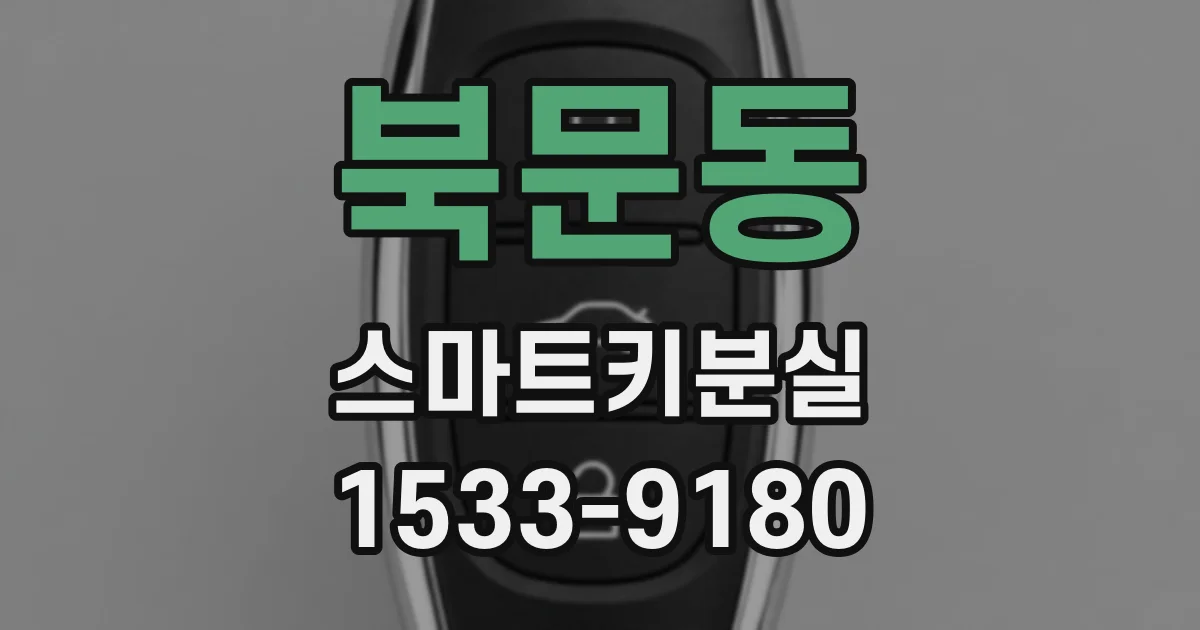 북문동 스마트키분실