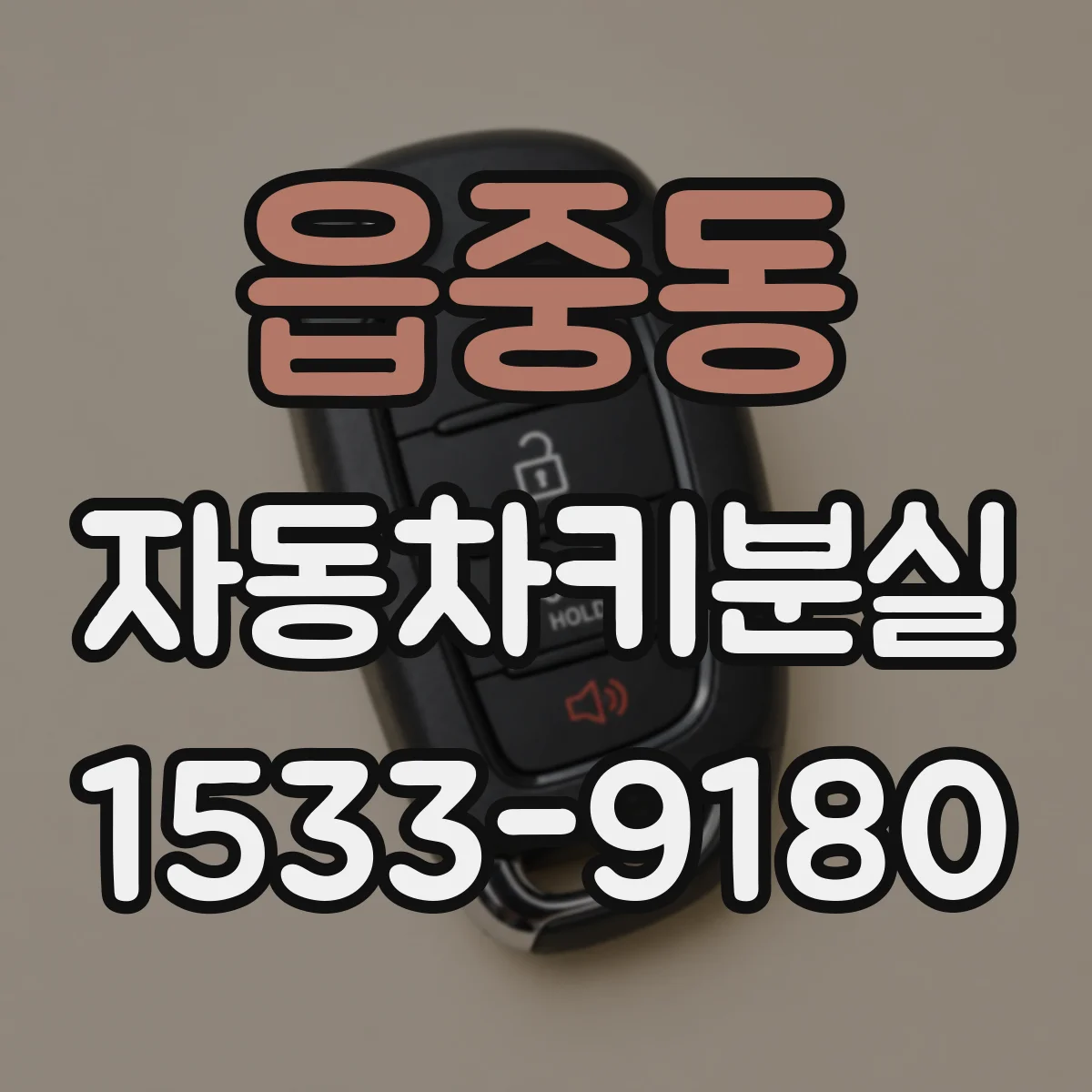 읍중동 자동차키분실