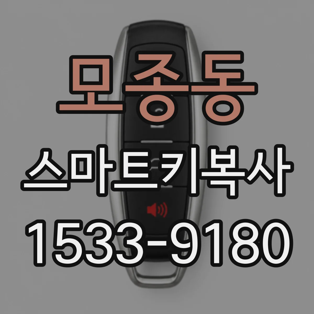 모종동 스마트키복사