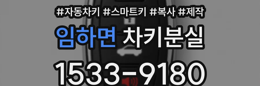임하면 차키분실