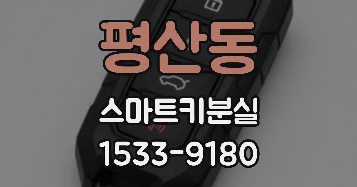 평산동 스마트키분실