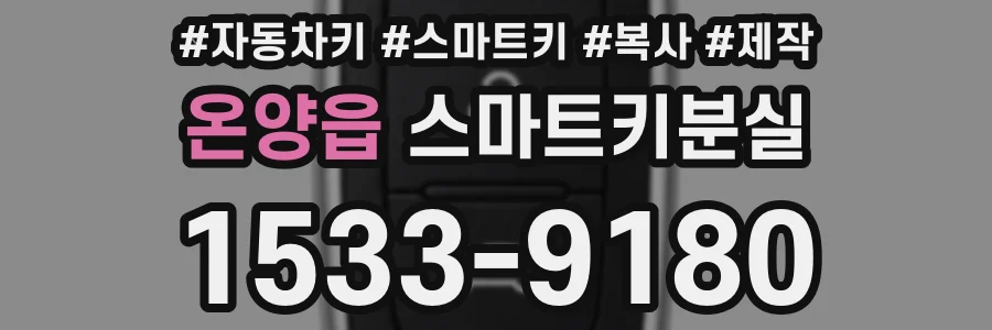 온양읍 스마트키분실
