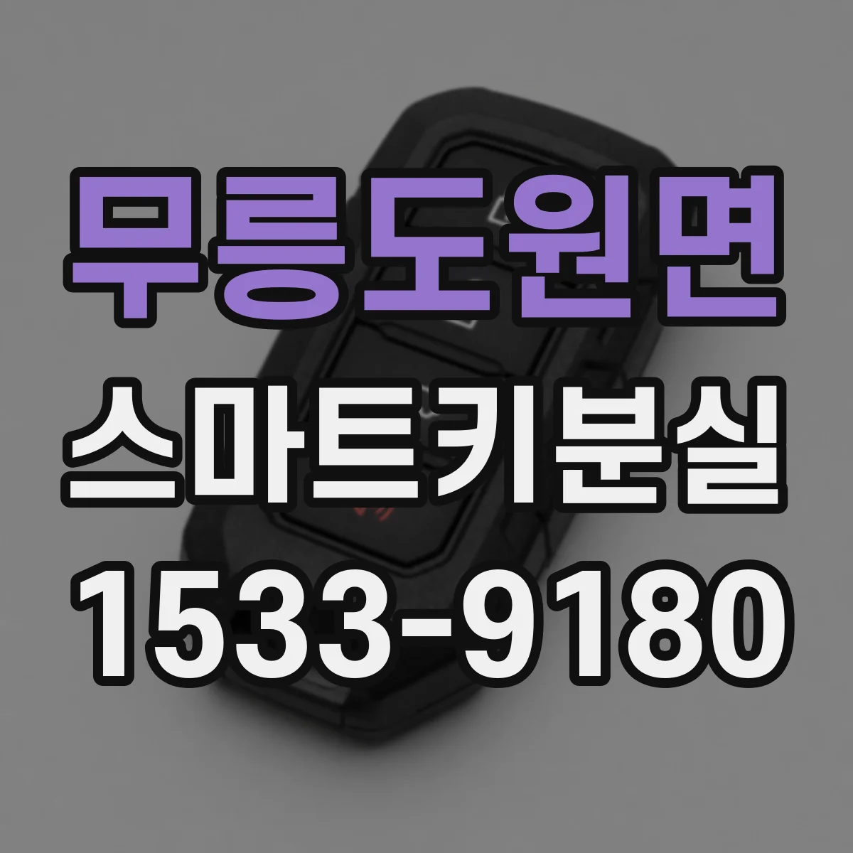 무릉도원면 스마트키분실