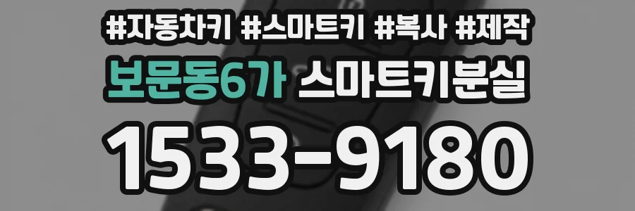 보문동6가 스마트키분실