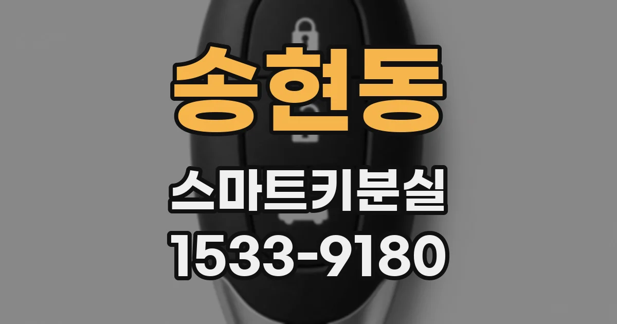 송현동 스마트키분실