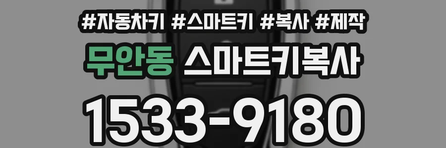 무안동 스마트키복사
