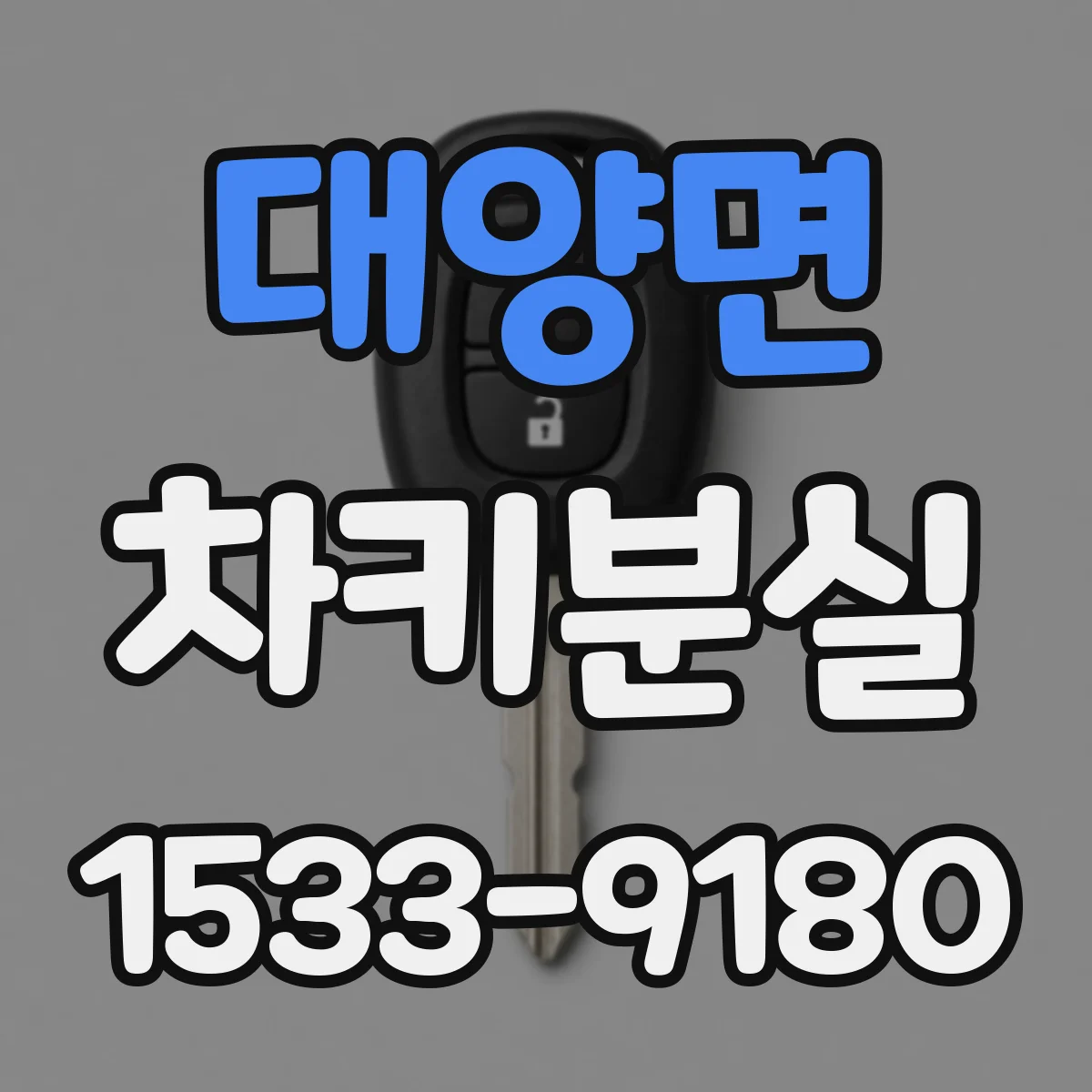 대양면 차키분실