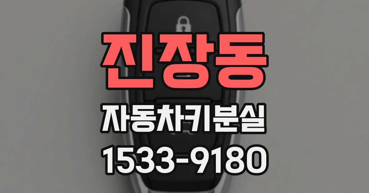 진장동 자동차키분실