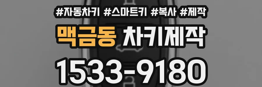 맥금동 차키제작