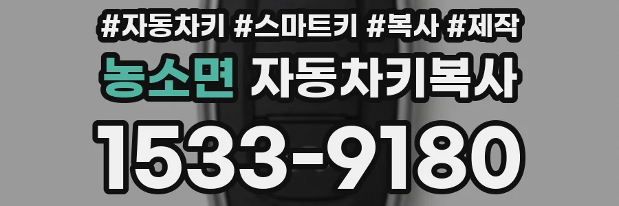 농소면 자동차키복사