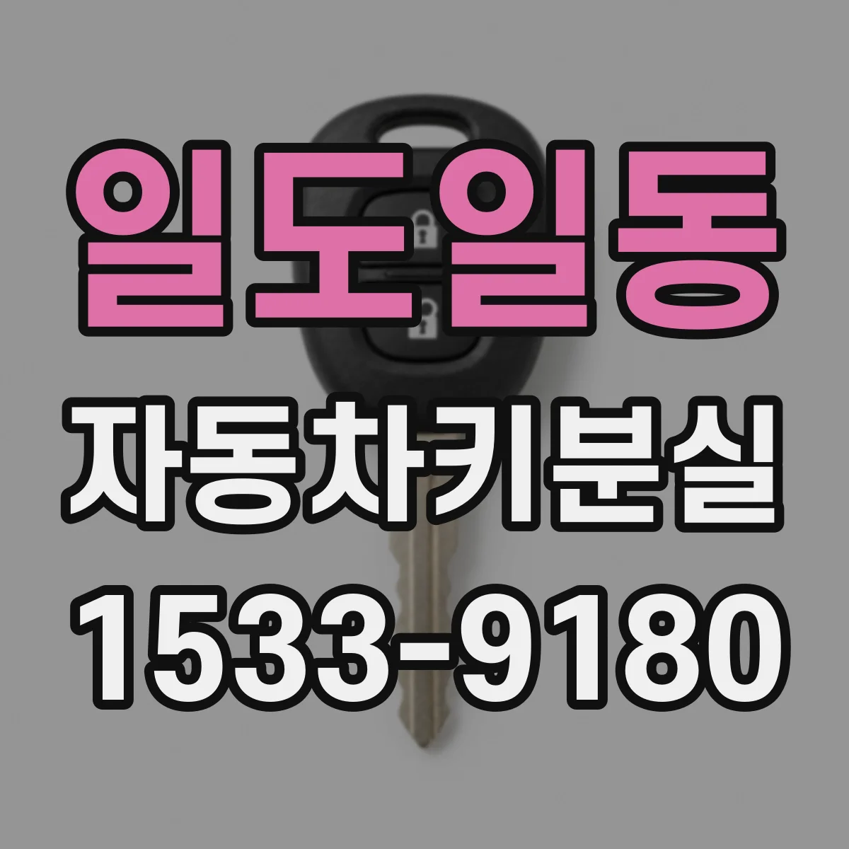 일도일동 자동차키분실
