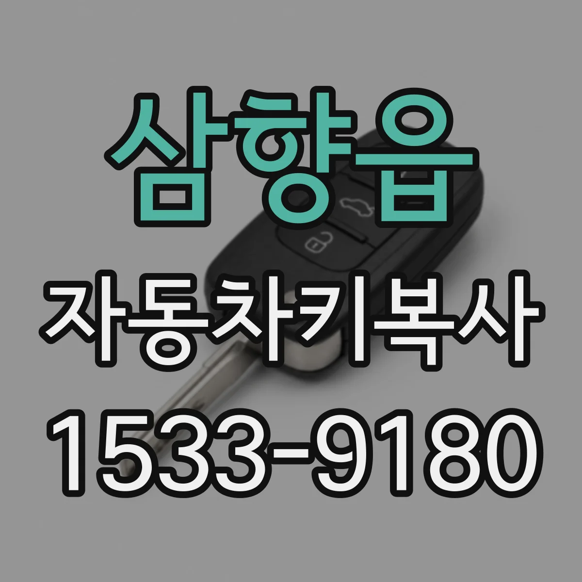 삼향읍 자동차키복사