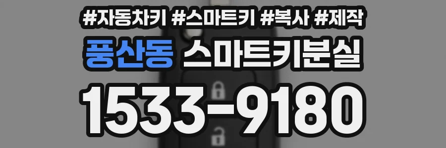 풍산동 스마트키분실