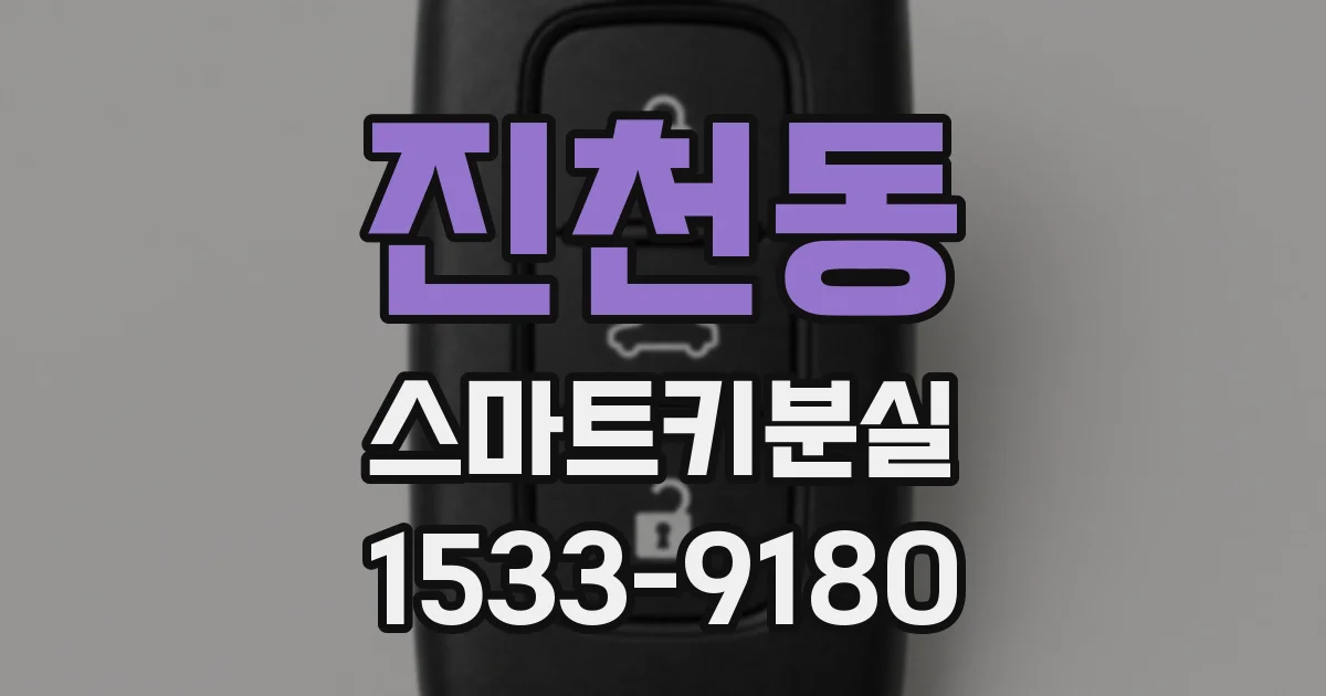 진천동 스마트키분실