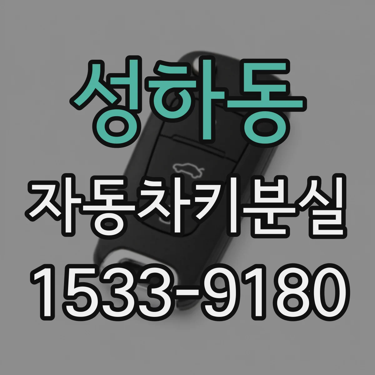 성하동 자동차키분실