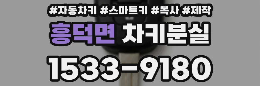 흥덕면 차키분실