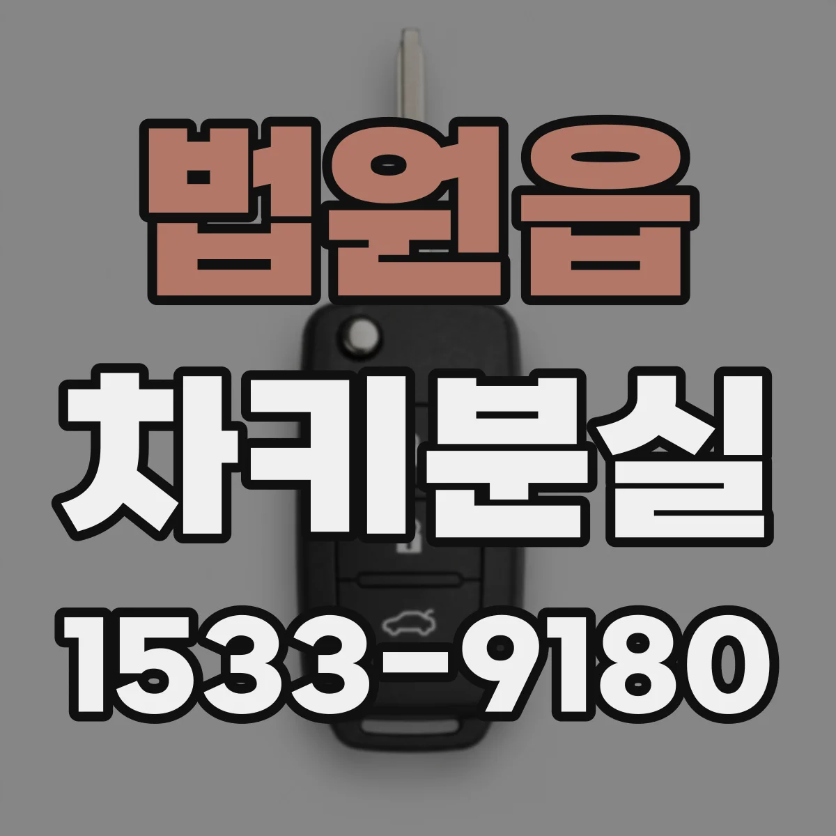 법원읍 차키분실