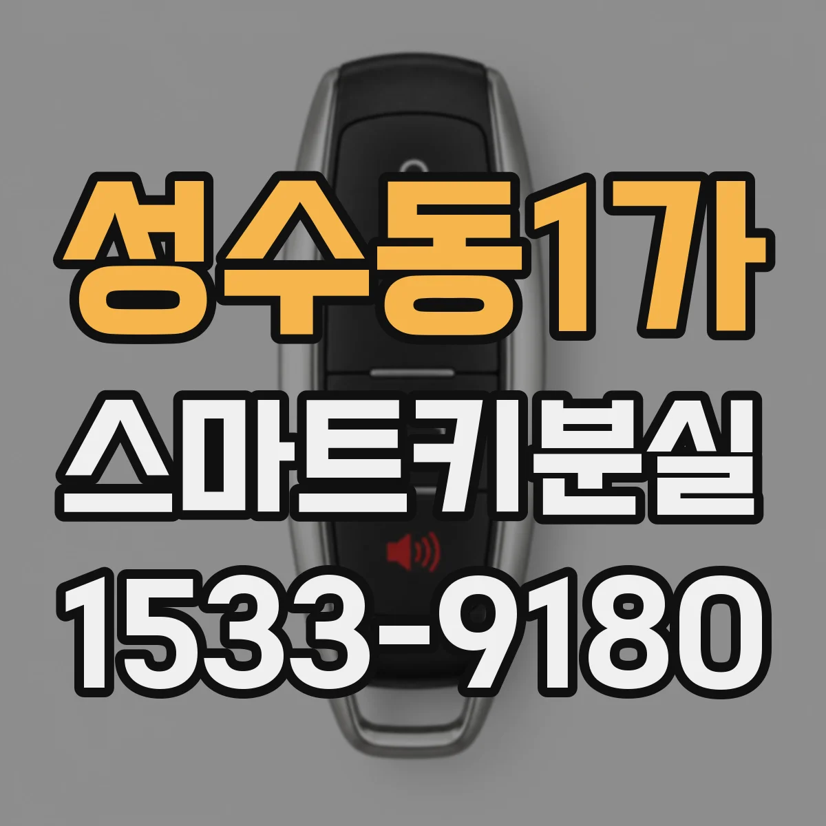 성수동1가 스마트키분실