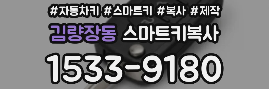 김량장동 스마트키복사