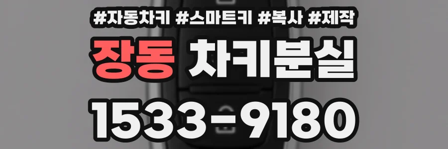 장동 차키분실