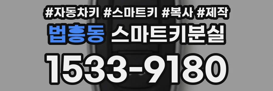 법흥동 스마트키분실