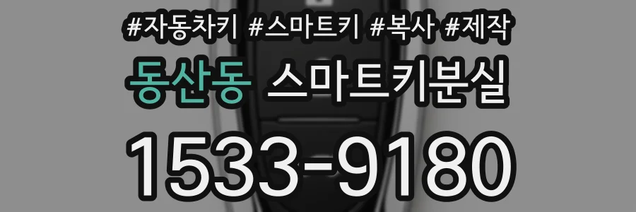 동산동 스마트키분실