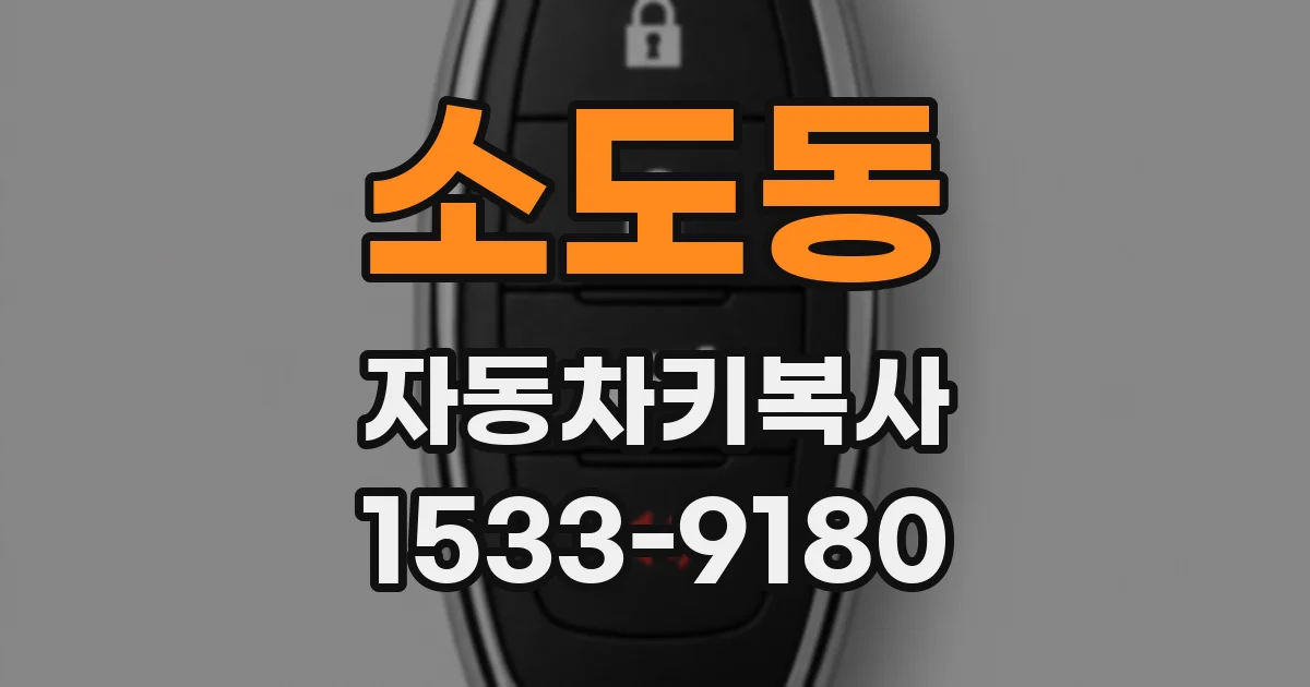 소도동 자동차키복사