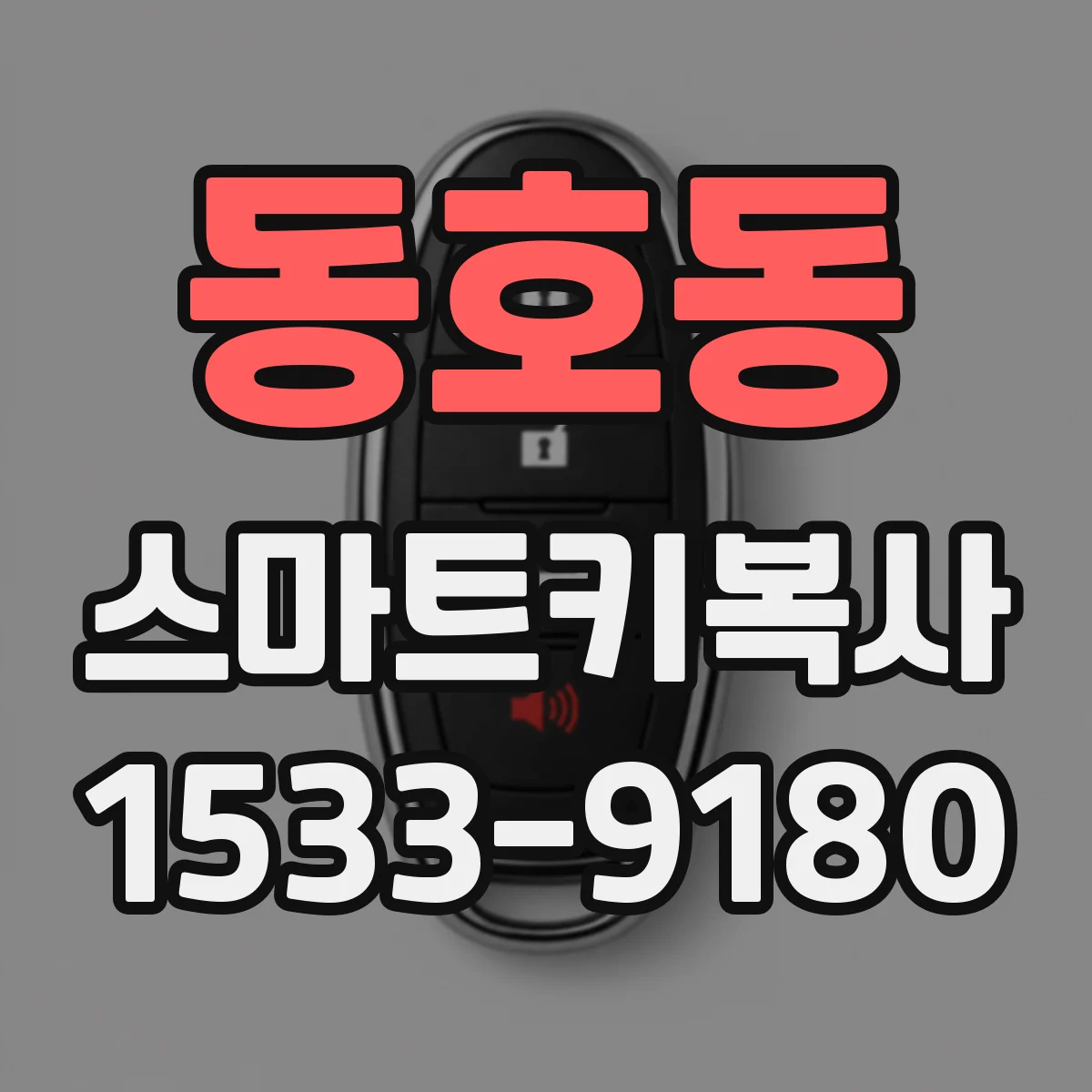 동호동 스마트키복사