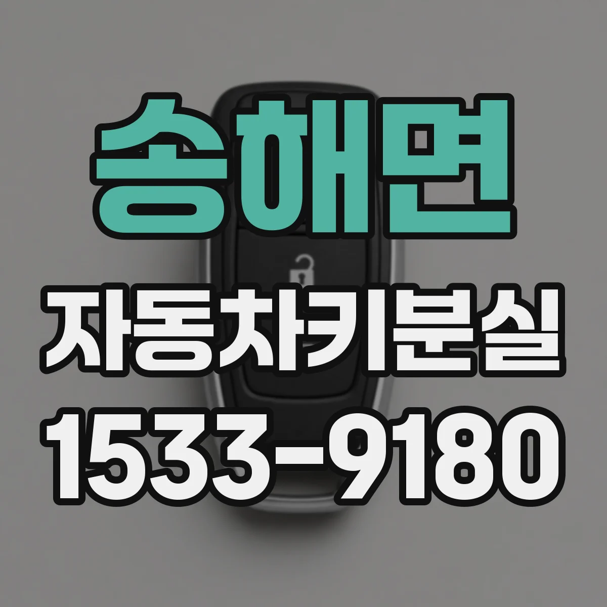 송해면 자동차키분실