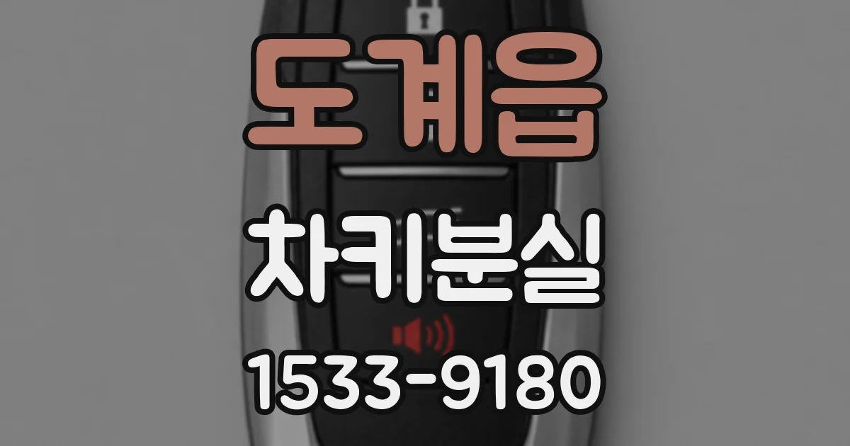 도계읍 차키분실