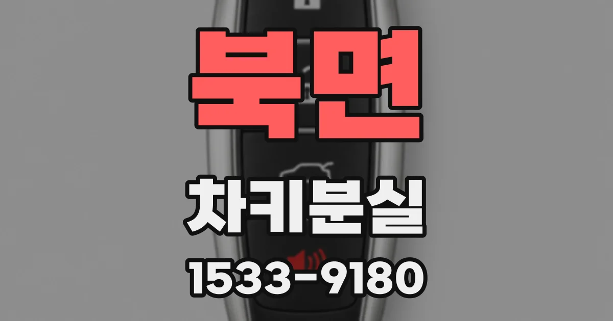 북면 차키분실