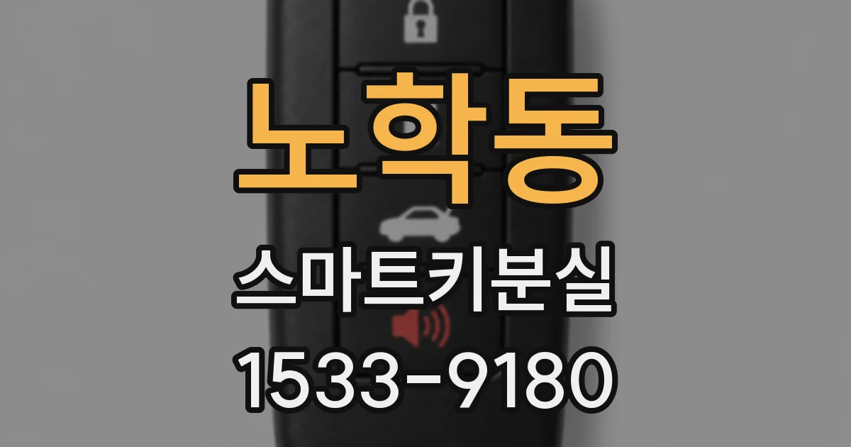 노학동 스마트키분실