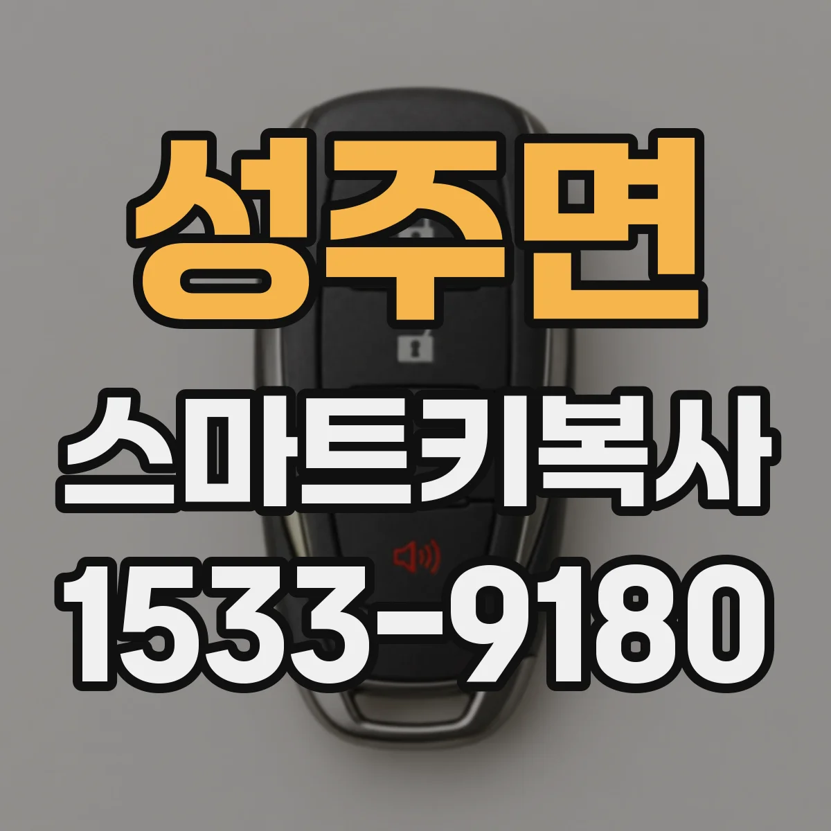 성주면 스마트키복사