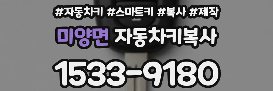 미양면 자동차키복사