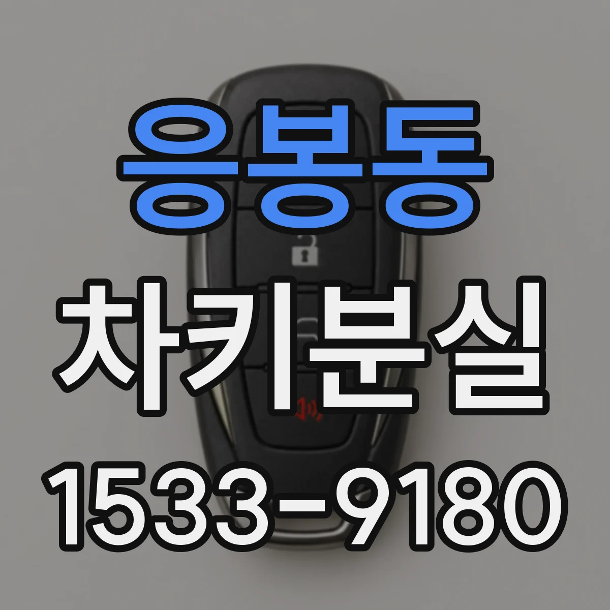 응봉동 차키분실
