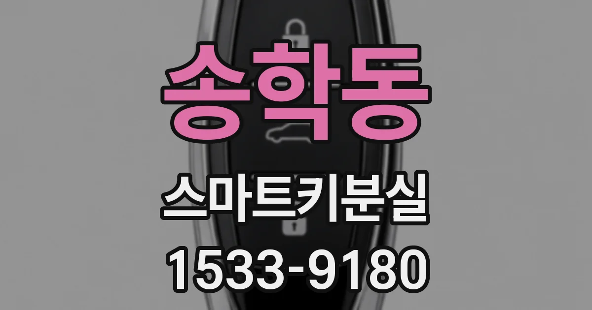 송학동 스마트키분실