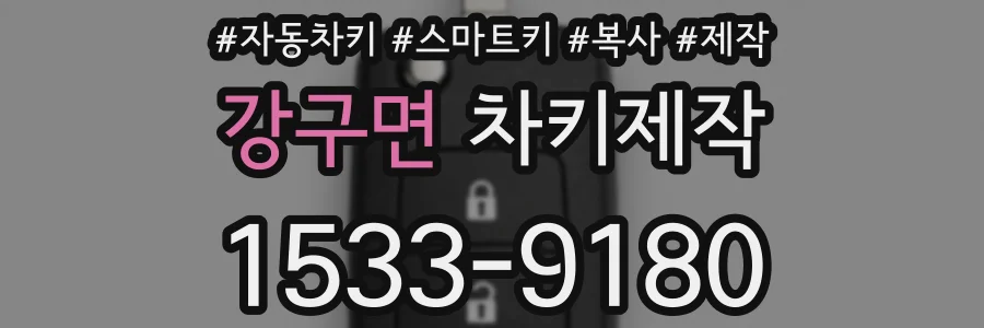 강구면 차키제작